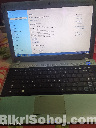 Samsung laptop একদম ফ্রেশ